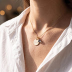 Collana Aura™ – Pietra del Mese e Nome Inciso