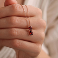 Collana con Charm Gatto Personalizzata